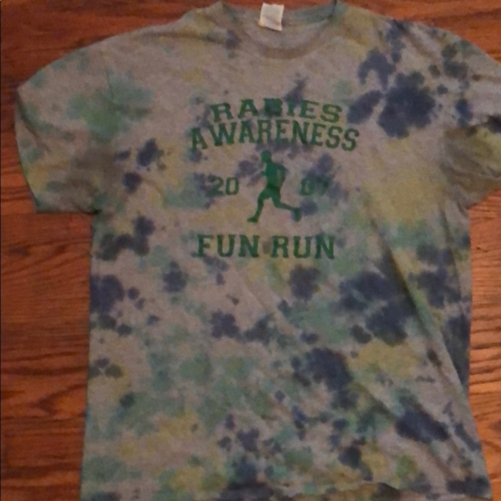 Custom The Office Rabies Awareness Fun Run Tee